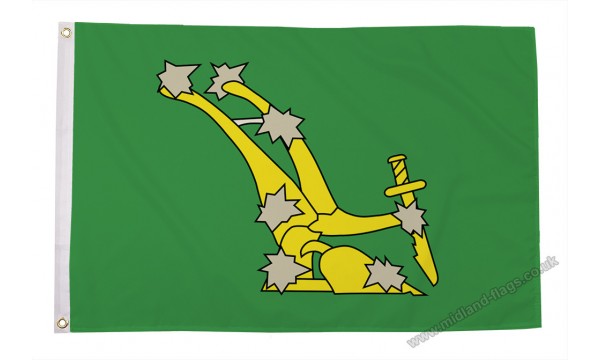 Starry Plough Green Flag